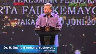 Pembukaan PRJ 10 Juni 2013 Oleh Presiden RI