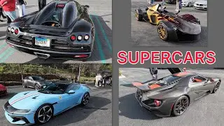 GREAT turnout of SUPERCARS | Cars in Motion