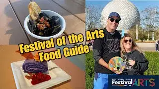 Trying Food Booths at EPCOT Festival of the Arts 2026 🎭🍴
