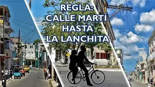 Regla: Calle Martí hasta la Lanchita | Habana Cuba - Recorrido de 4 Minutos #bicicleta