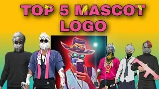 TOP 5 MASCOT LOGO PACK FREE FIRE//NO PASSWORD//NO TEXT// ROYALWORLDFF