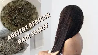 Ancient African Secret Ambunu (HERBS) on my Natural Hair