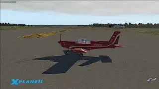 Xplane11 Zlin142 Buffalo Narrows (CYVT) to La Ronge  (CYVC)2