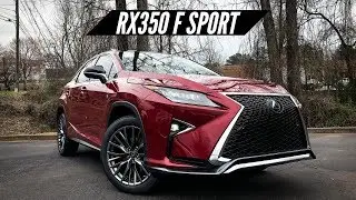 2019 Lexus RX350 F Sport Walkaround and Interior Features