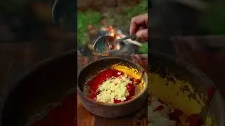 Tuna fish baked in charcoal&mdash;pure fire, pure flavor #reelsvideo #charcoalcooking #seafoodlovers