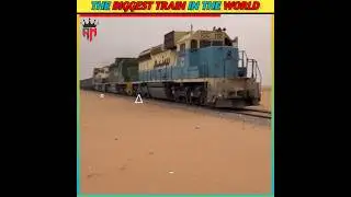 The Biggest Train In The World | Biggest Train #shorts #viral #facts #train #trending @AslamFacts