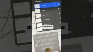 Ninja level for renaming layers in Procreate 🥷 #shorts