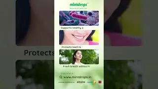 Balance Your Oral Microbiome Naturally | Mintdrops Herbal Toothpaste