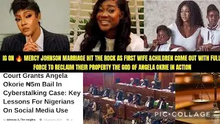 IG ON 🔥 MERCY JOHNSON MARIAGE HIT THE ROCK AS FIRST WIFE &CHILDREN COME OUT WITH FUL FORCE 2 RECLAIM