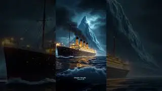 Al Journey to the Titanic Wreck #titanic#wreck #underwater #diving #ai #journey #ship