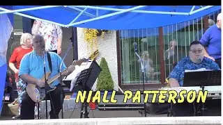 Niall Patterson at Steve Farlow Garden Party, May, 2021