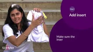 How to fit a one-size cloth diaper