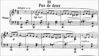 RCM Piano 2022 Grade 10 List E No.9 Barber Op.28 No.3 Pas de Deux Sheet Music