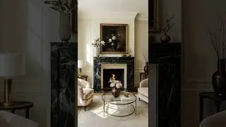Custom Natural Marble Fireplace Surround
