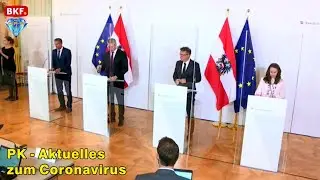 5. 5. 2020 - Aktuelles zum Coronavirus, Anschober, Nehammer, Lang und Redlberger-Fritz - CCM-TV.at