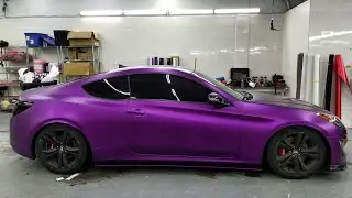 NEW COLOR For My Car! TeckWrap Amethyst Wrapped In 7 Hours By @ckwraps