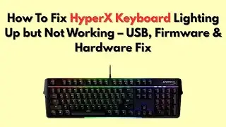 Как исправить проблему с клавиатурой HyperX, которая подсвечивается, но не работает &ndash; решение про...