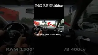 RAM 5.7 V8 400cv ACELERANDO FORTE