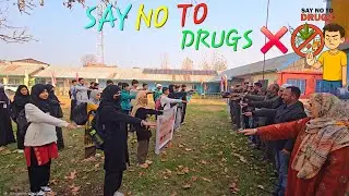 SAY NO TO DRUGS ❌️💉💊 Pledge at Hss Pinglena | Drug Free India 🧡.