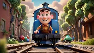 Timmy Train Pulls the Bell | Train Song for Kids | Fun Transportation Nursery Rhymes