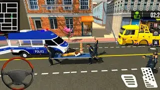 Police Ambulance Rescue Driving 🚑🌟 || Gameplay 02 || Flash Games Zone
