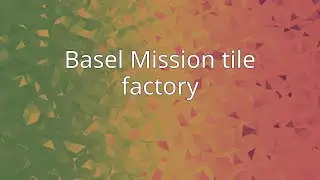 Basel Mission tile factory