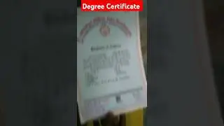 rmlau degree certificate | rmlau | degree certificate rmlau online #rmlau #shorts #youtubeshorts