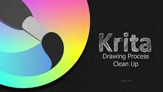 Krita Animation Clean Up - Adam Earle
