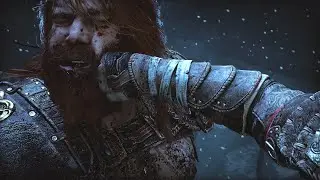 Кратос одним ударом выбивает зуб Тора &mdash; GOD OF WAR Ragnarok