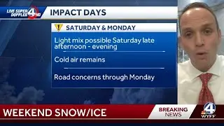 Chris Justus' winter storm forecast for this weekend