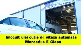 Schimb ulei motor Mercedes E class / Service Auto Expert Oradea