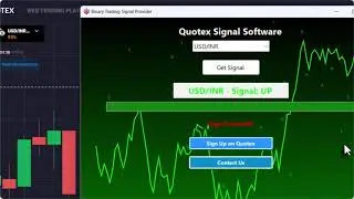 Quotex Signal Software | New 90% Accurate Trading Signals Ai Software