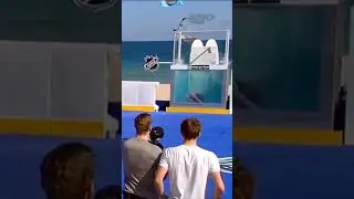 Adam Fox and Igor Shesterkin team up for a W at the NHLs Skills Competition