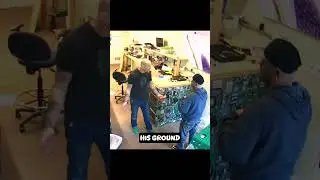 Customer Crosses the Line & Gets Instantly Sprayed! 😬🛑#fyp #funny #shorts