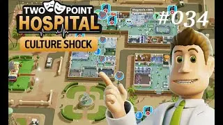 Plywood Studios 3⭐️ | Two Point Hospital #034 | CULTURE SHOCK DLC