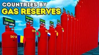Top 50 Countries by Natural Gas Reserves 2024