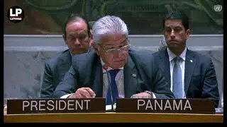 Panam&aacute; preside debate del Consejo de Seguridad de la ONU