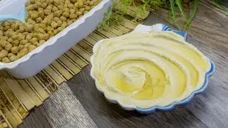 طريقة عمل الحمص في المنزل | Homemade Hummus Recipe