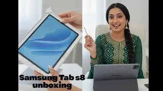 Samsung galaxy tab S8 Unboxing, Review | Amazon prime day sale | Best tablet in 2025 | @SwethasHome