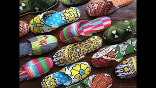 Ankara Xclusive shoes and slippers styles 2018