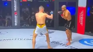 Мухаммад Мокаев против Джерарда Бернса - - FullFight Brave 100145#brave #mma
