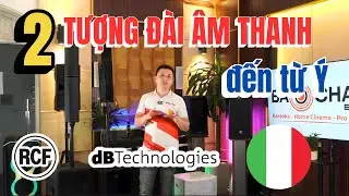 dB Technologies v&agrave; RCF - Hai tượng đ&agrave;i &acirc;m thanh đến từ &Yacute;