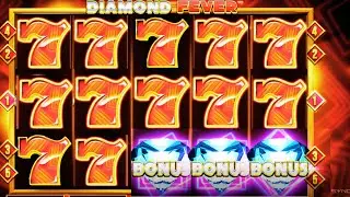 BIG WIN SULLA SLOT DIAMOND FEVER DI SYNOT! MEGA WIN BONUS 💎🔥