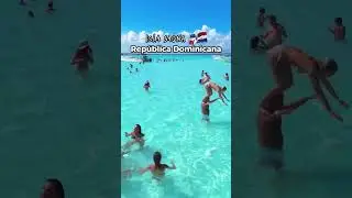 Saona Island: Tourist destination in the Dominican Republic - Drone flight #islasaona