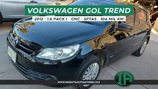 VOLKSWAGEN GOL TREND 1.6 PACK I - GNC - 5PTAS - 2012 - 104.000KM -
