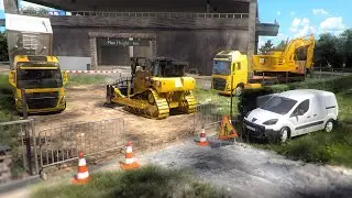 Terrassement d'un terrain abandonné pour construire un parking 8 étages | Farming Simulator 22 TP