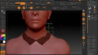 Zbrush  4R8 P2 Quick shirt collar