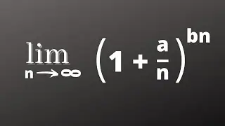 Une belle et importante limite : with the fabulous euler's number e