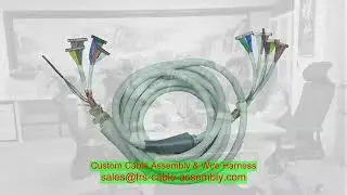 Pcb Wire Harness Supplier Fine-Gauge Micro-Coaxial Cable Harnesses Hb-Ph1-127214Pb2Gop Jae Connector