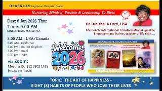 2026 01 08 Dr Tunishai Ford Art of Happiness